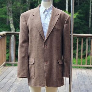 The Territory Ahead 100% Wool Blazer – Size 44L - Brown